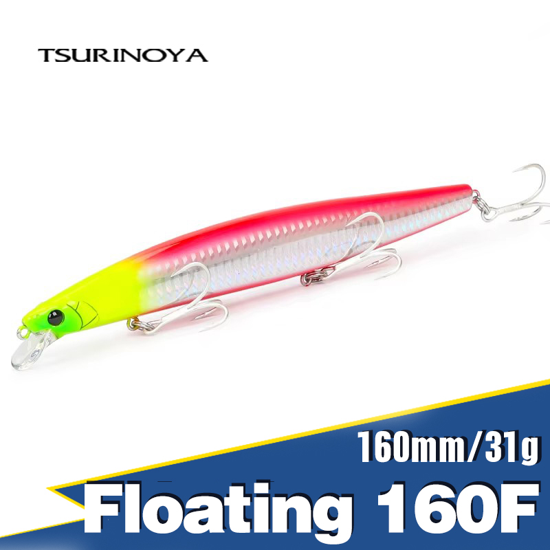 Fishing Equipment Deals - Tsurinoya 160f flutuante minnow isca de