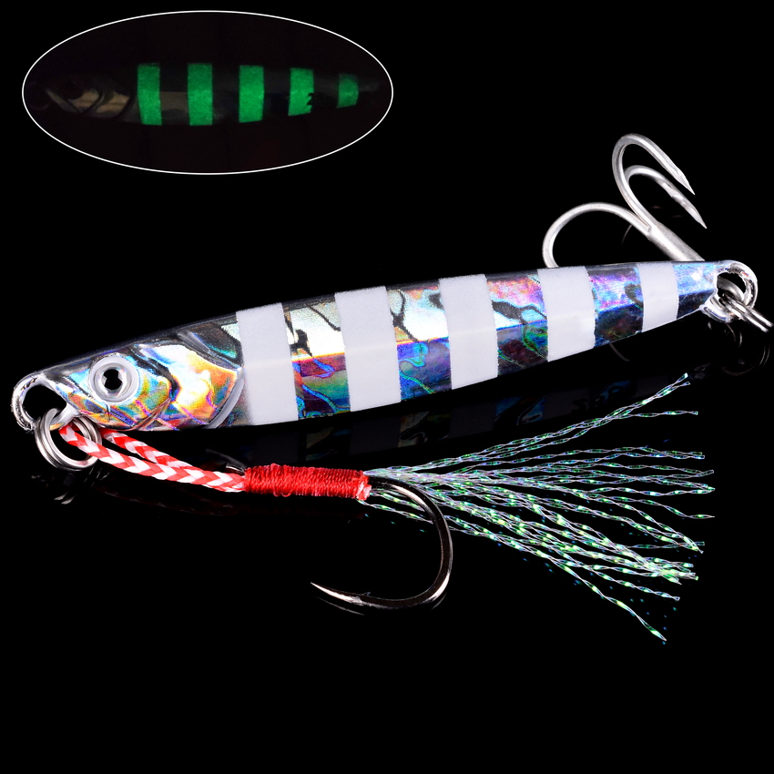 10 pçs gabarito de metal 7g 10 - Fishing Equipment Deals avaliação e preço