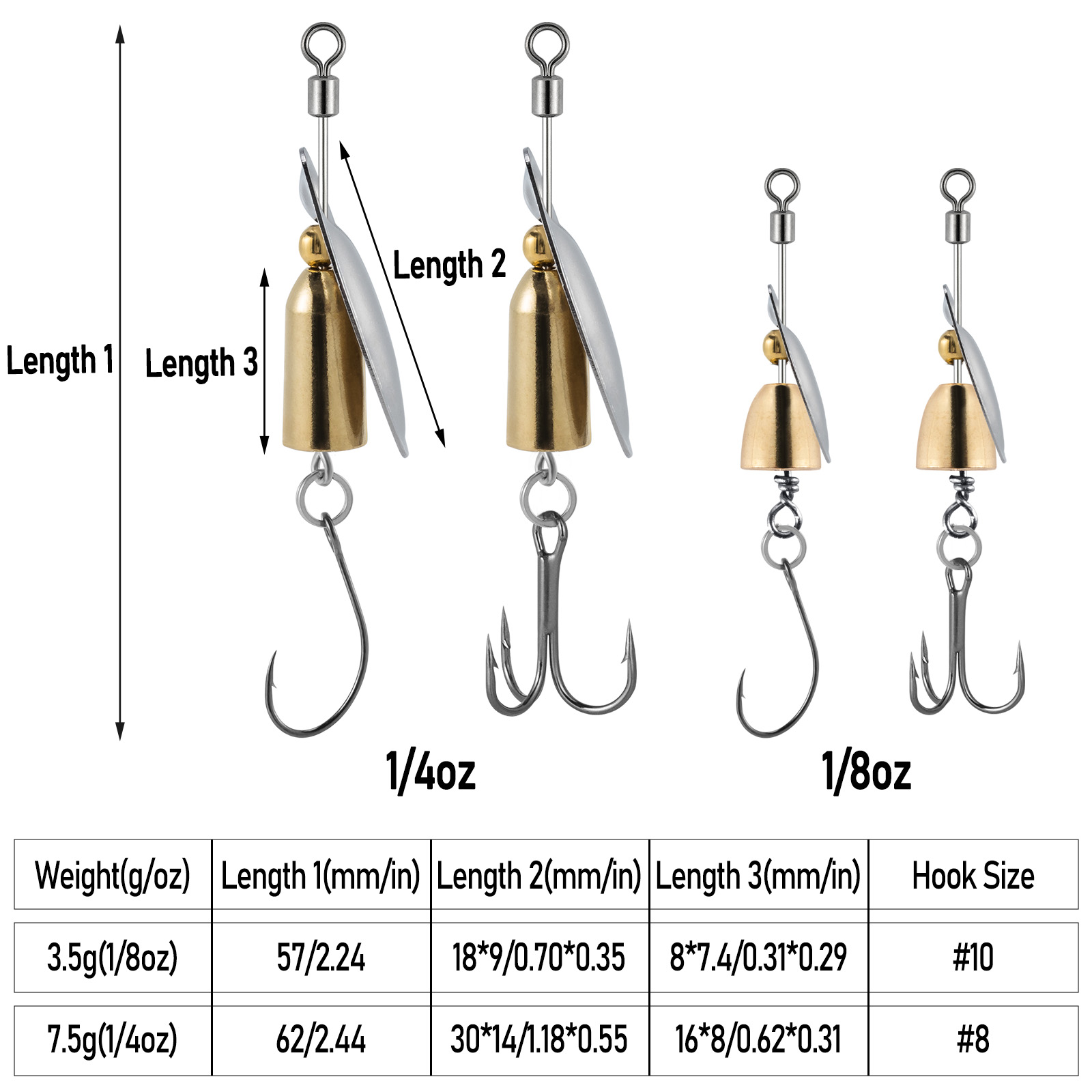 3 pçs pesca em linha spinner t - Fishing Equipment Deals avaliação e preço