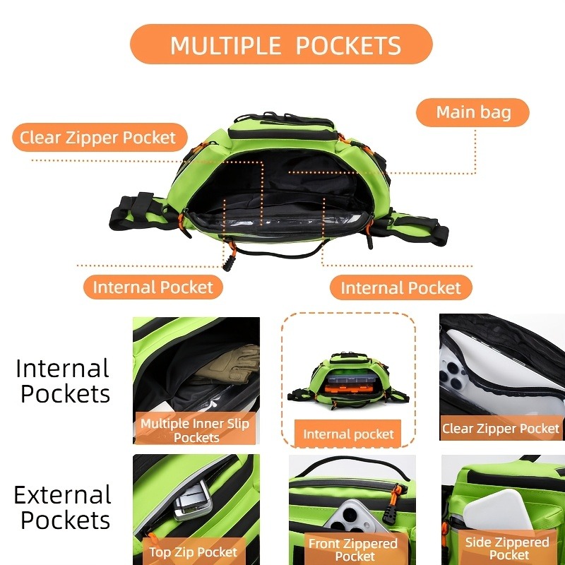 Bolsa de Cintura Multifunciona - Fishing Lure avaliação e preço
