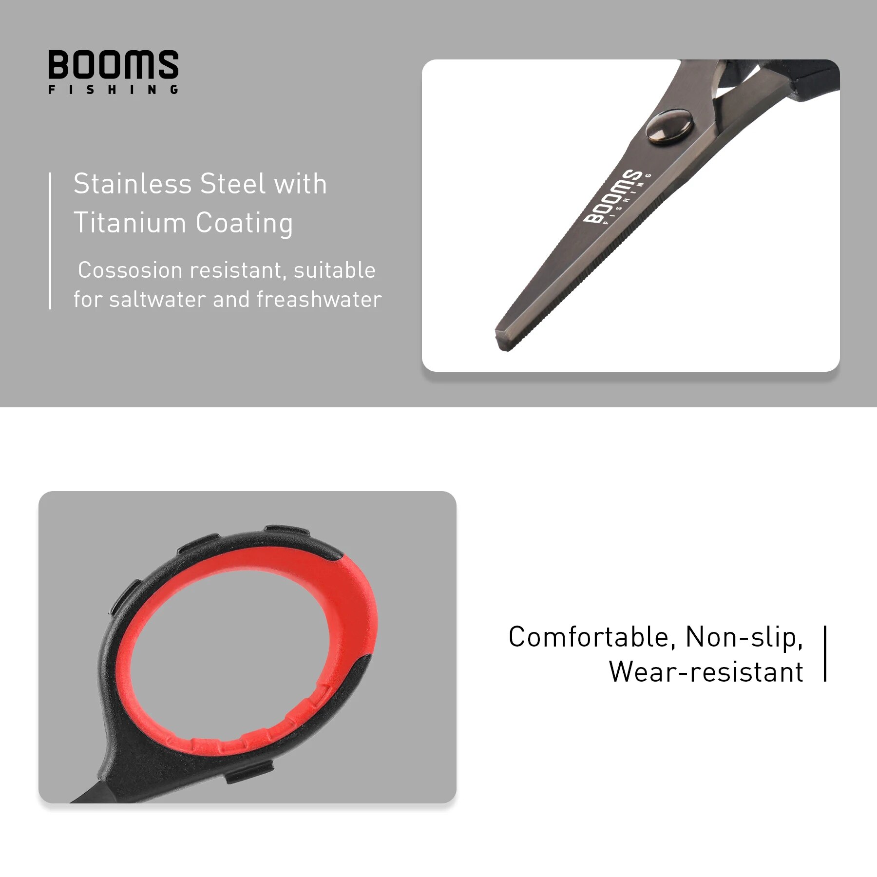 Booms Fishing-S05 Braid Wire S - Braided Fishing Line avaliação e preço