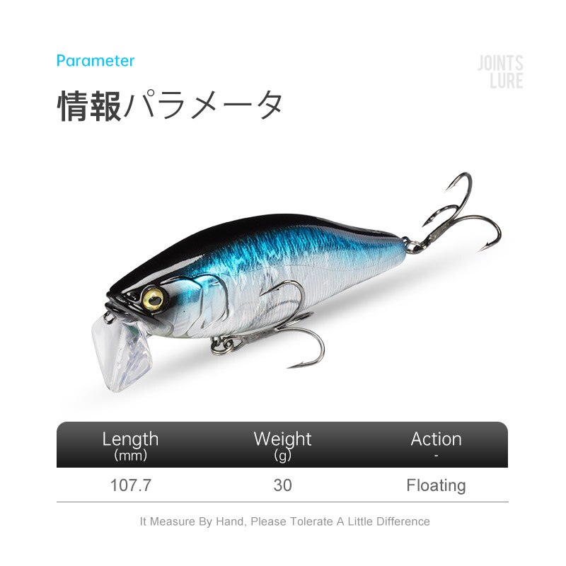 I-JACK minnow iscas de pesca 1 - Fishing Equipment Deals avaliação e preço