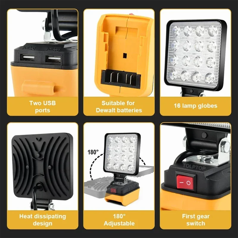 Handheld LED Spotlights para D - Fishing Equipment For Beginners avaliação e preço