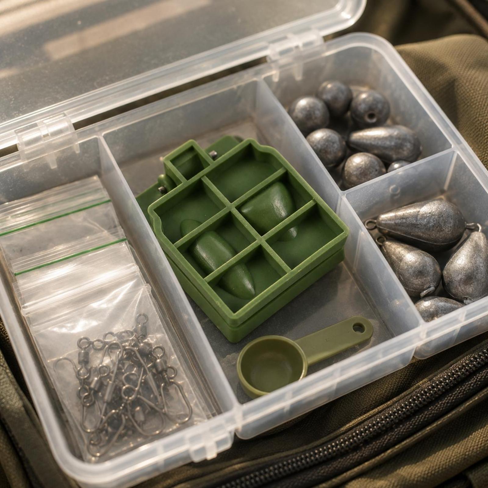 Molde de Pesca Compacto com De - Fishing Lure avaliação e preço