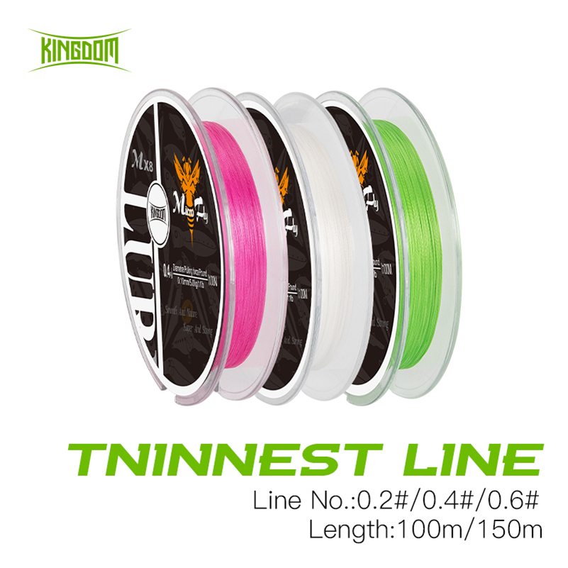 Kingdom LINHA PLANTE Super Fin - Braided Fishing Line avaliação e preço