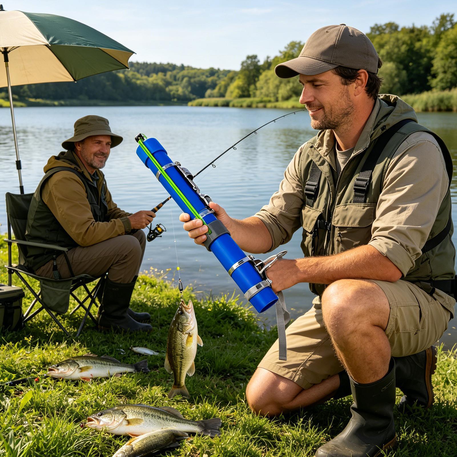 Vara de Pesca com Catapulta e  - Fishing Equipment And Gear avaliação e preço