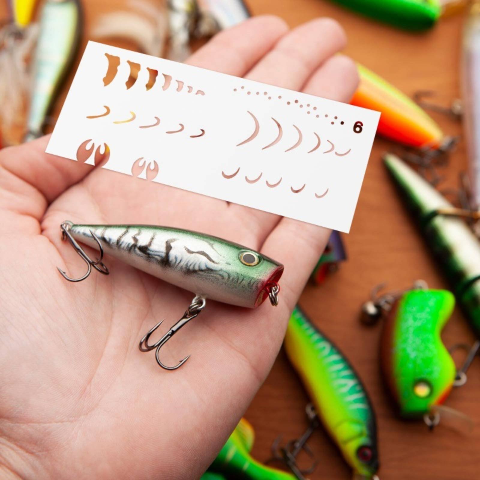 Molde de Pintura de Iscas DIY, - Fishing Lure avaliação e preço