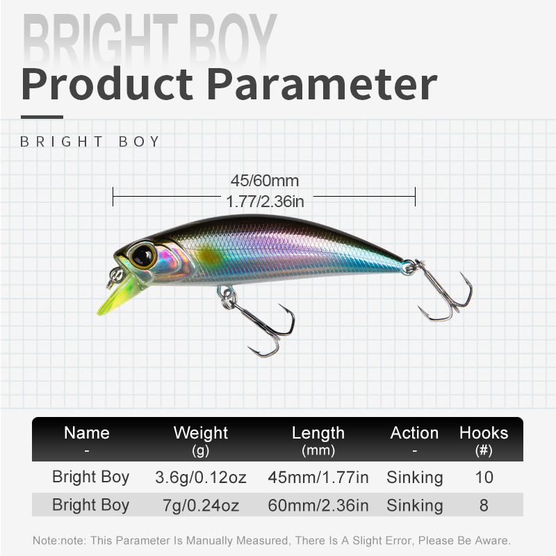 Reino afundando minnow isca de - Fishing Equipment Deals avaliação e preço