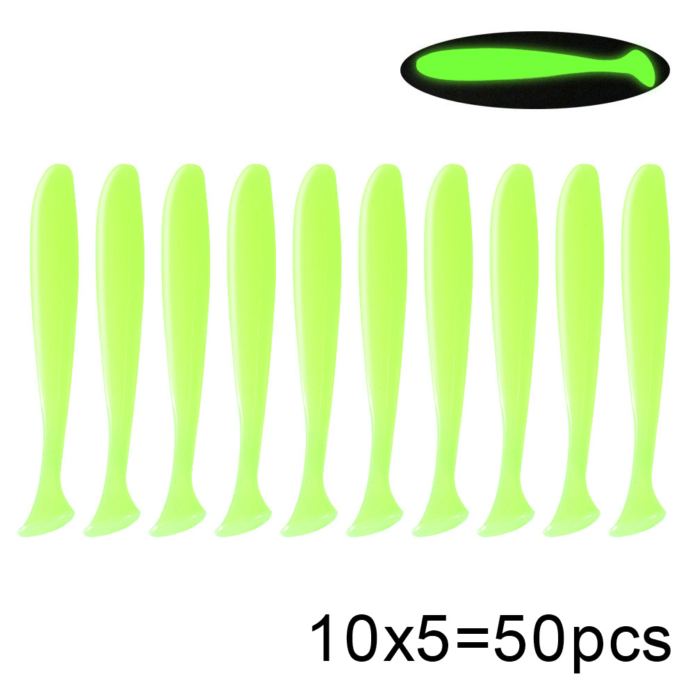 Qxo 50 pçs/lote isca de silico - Fishing Equipment Deals avaliação e preço