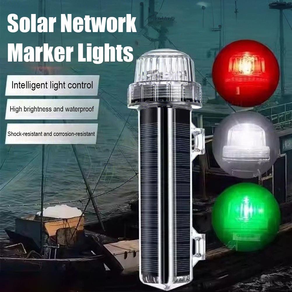 Luz de sinal solar oceano luz  - Fishing Equipment For Beginners avaliação e preço