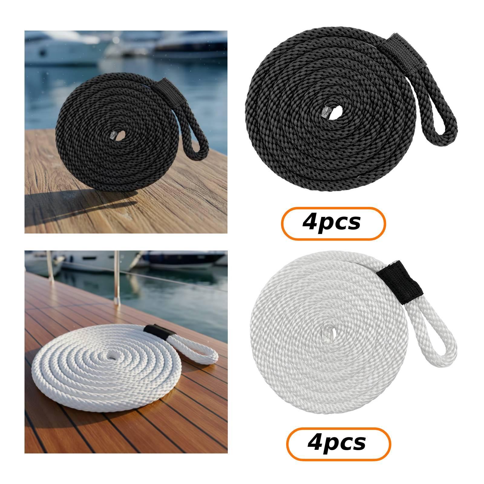 4 Peças Cabos de Amarração Mar - Braided Fishing Line avaliação e preço