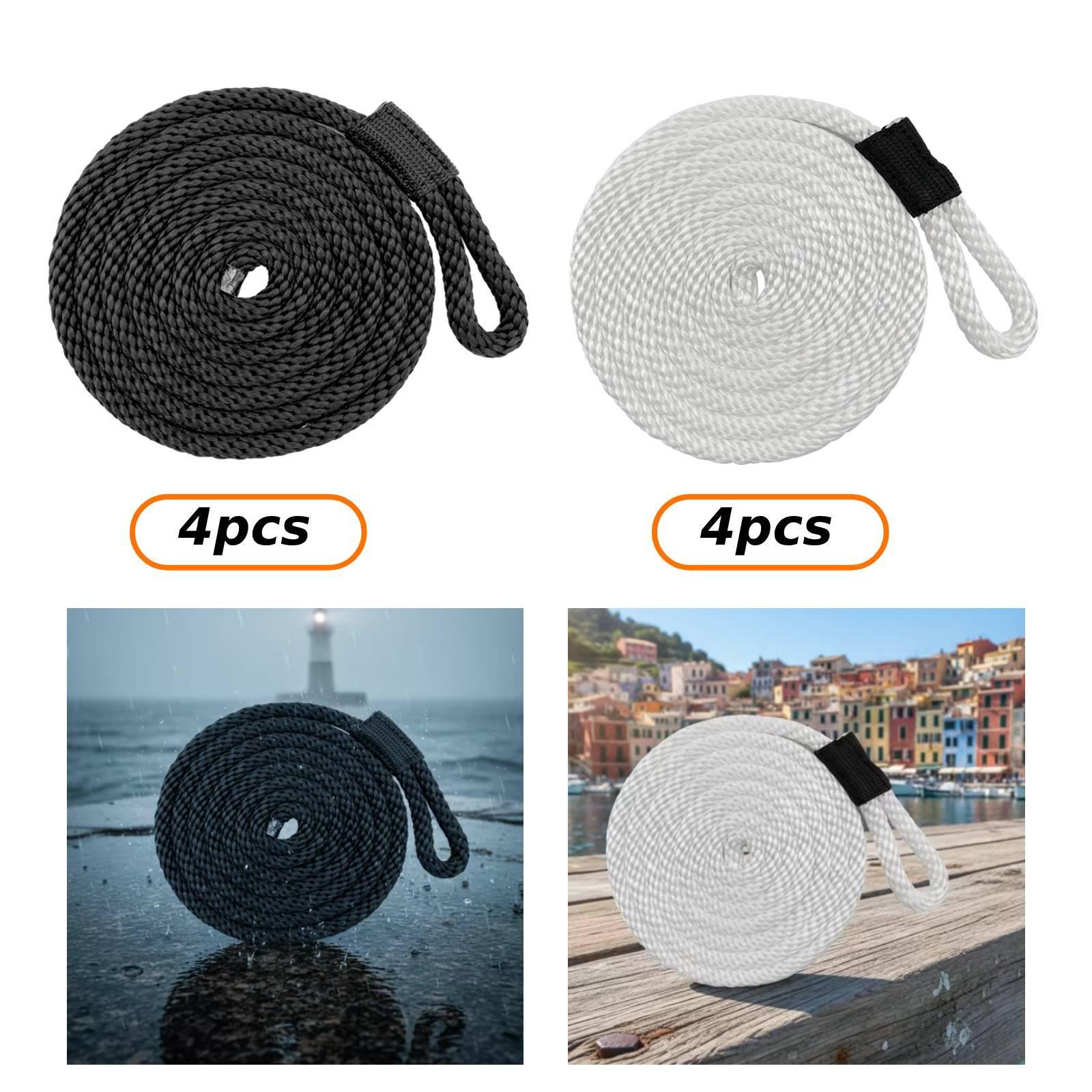 4 Peças Cabos de Amarração Mar - Braided Fishing Line avaliação e preço