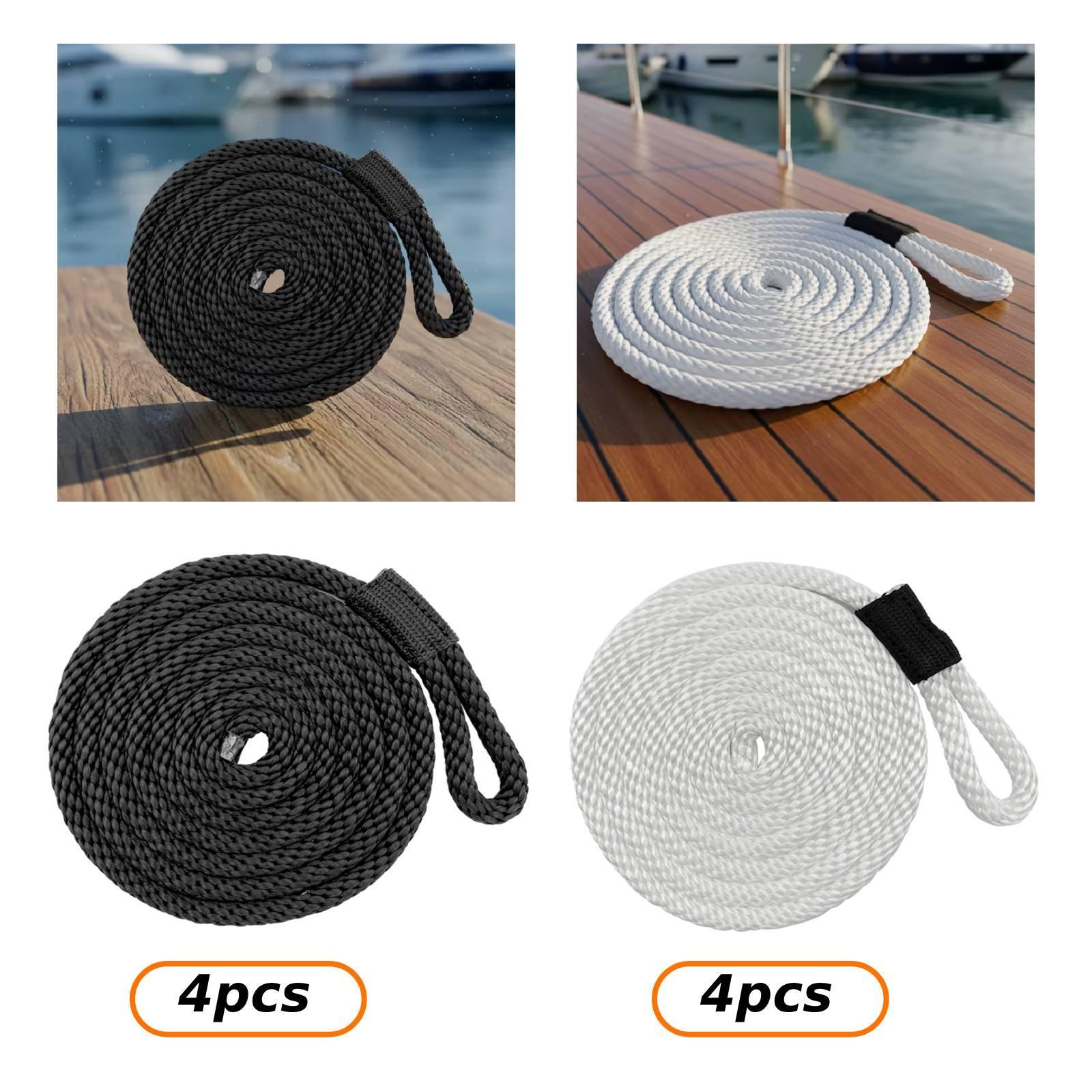 4 Peças Cabos de Amarração Mar - Braided Fishing Line avaliação e preço
