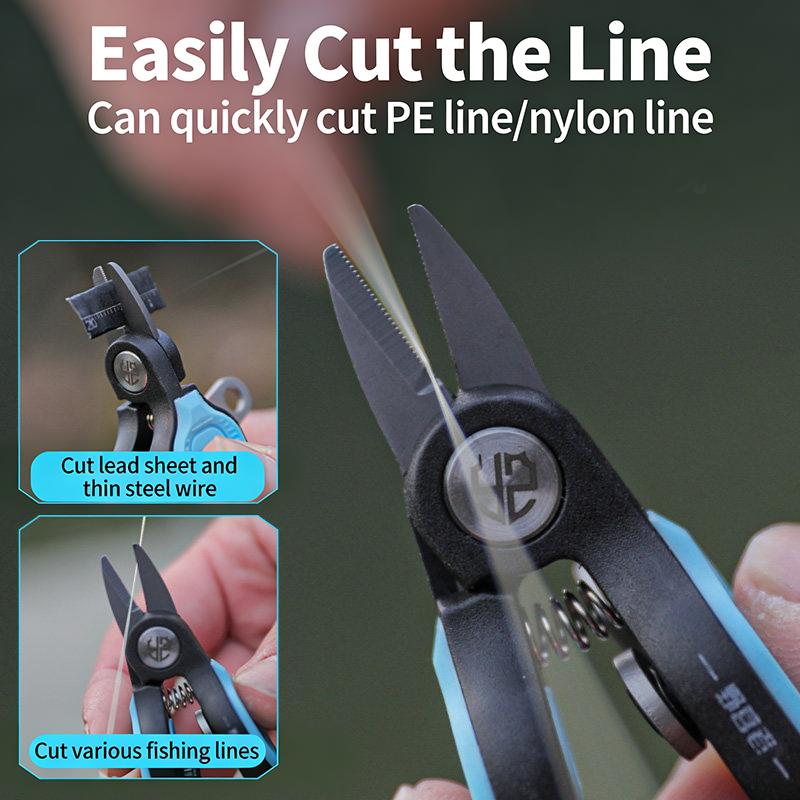 Tesoura Portátil de Aço Inoxid - Braided Fishing Line avaliação e preço